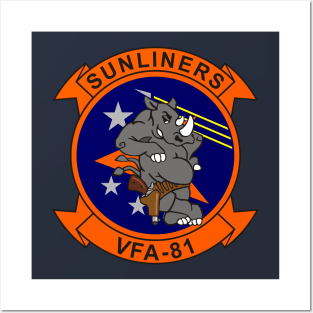 F/A18 Rhino - VFA81 Sunliners Posters and Art